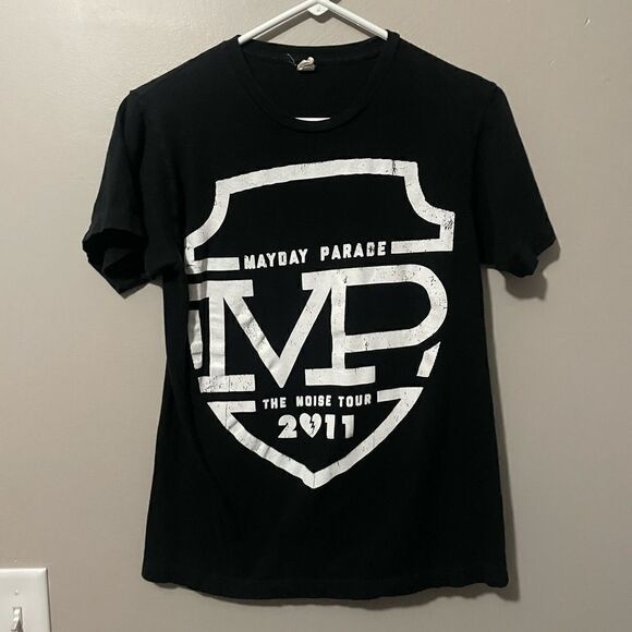 Mayday Parade 2011 The Noise Tour short sleeve t shirt - Picture 1 of 4